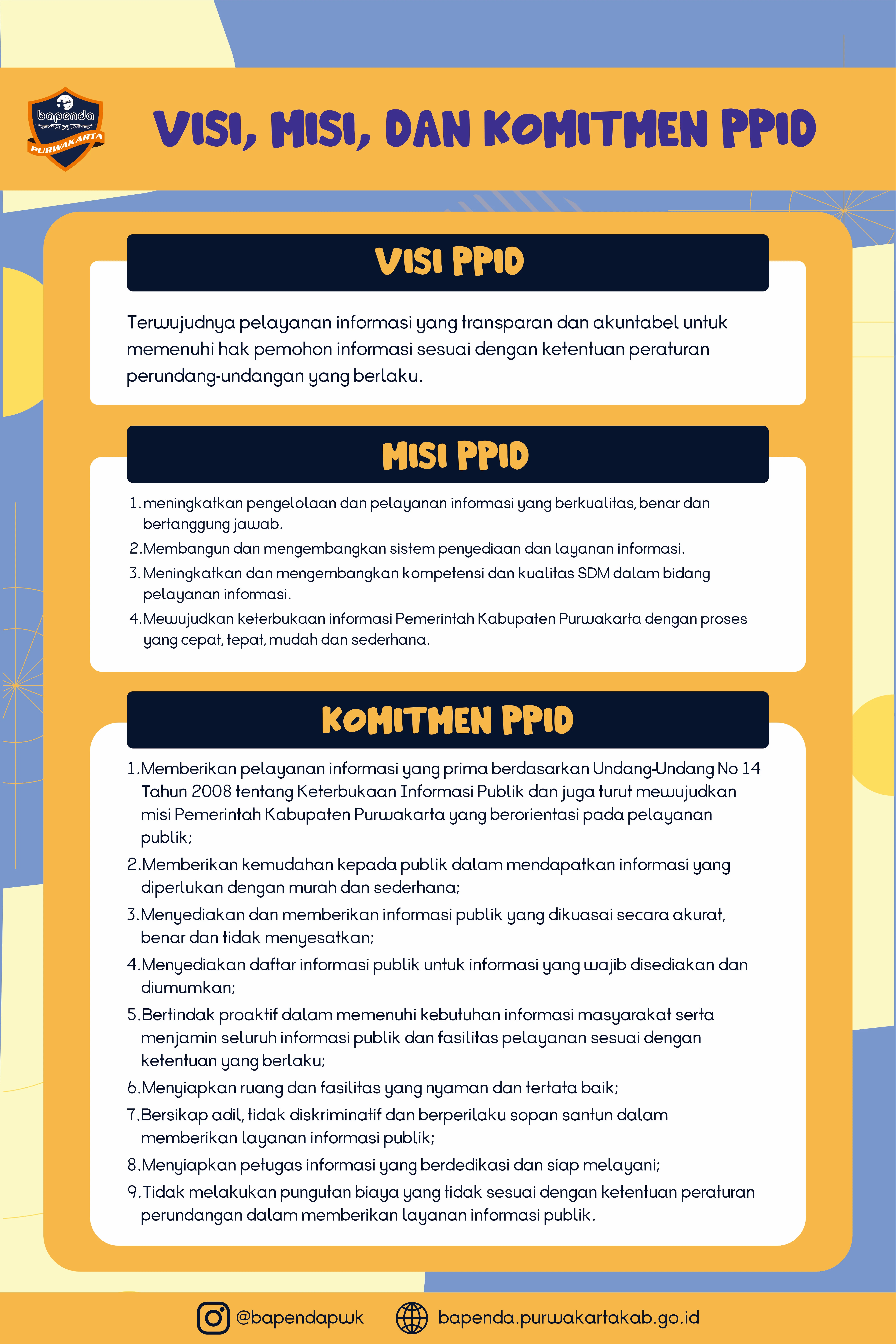 Visi dan Misi PPID